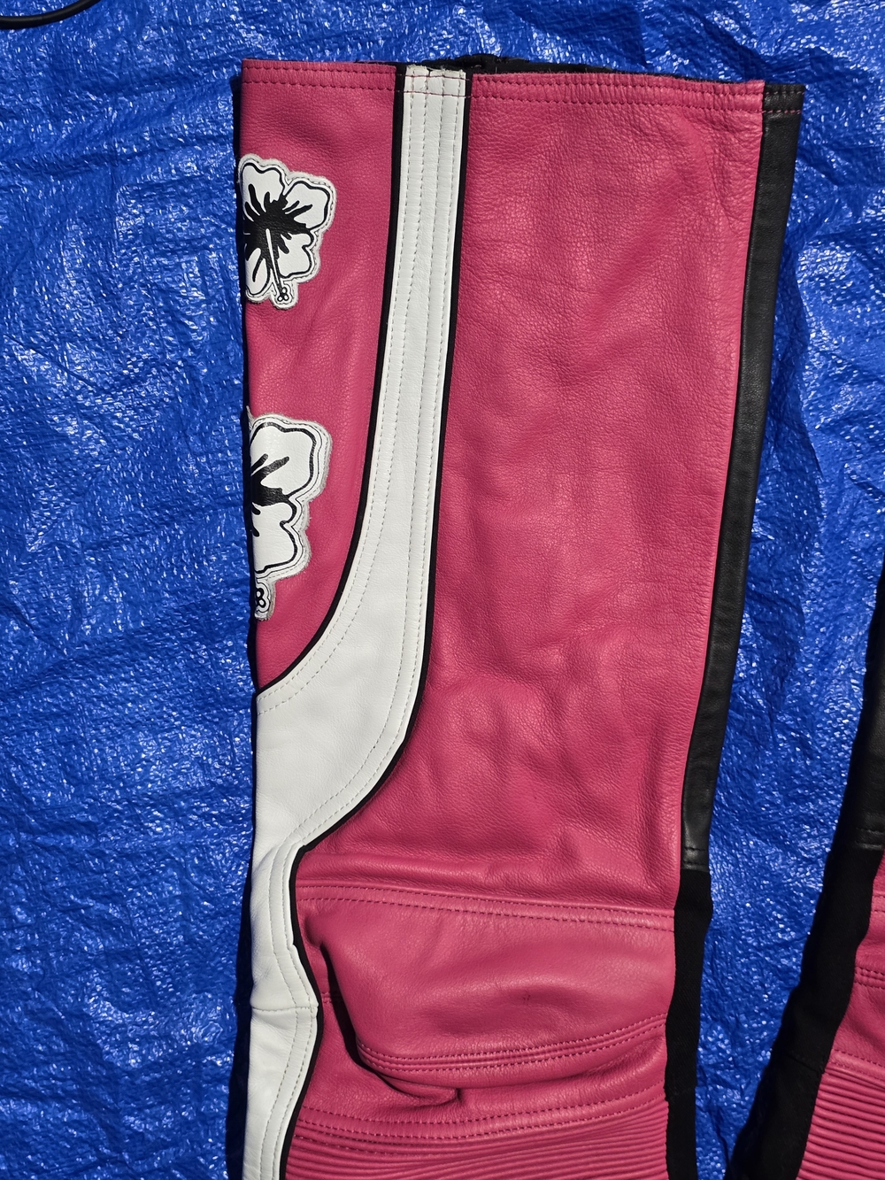 Joe Rocket Trixie Women's Pink Motorcycle Pants Size L - Picture 3 of 16